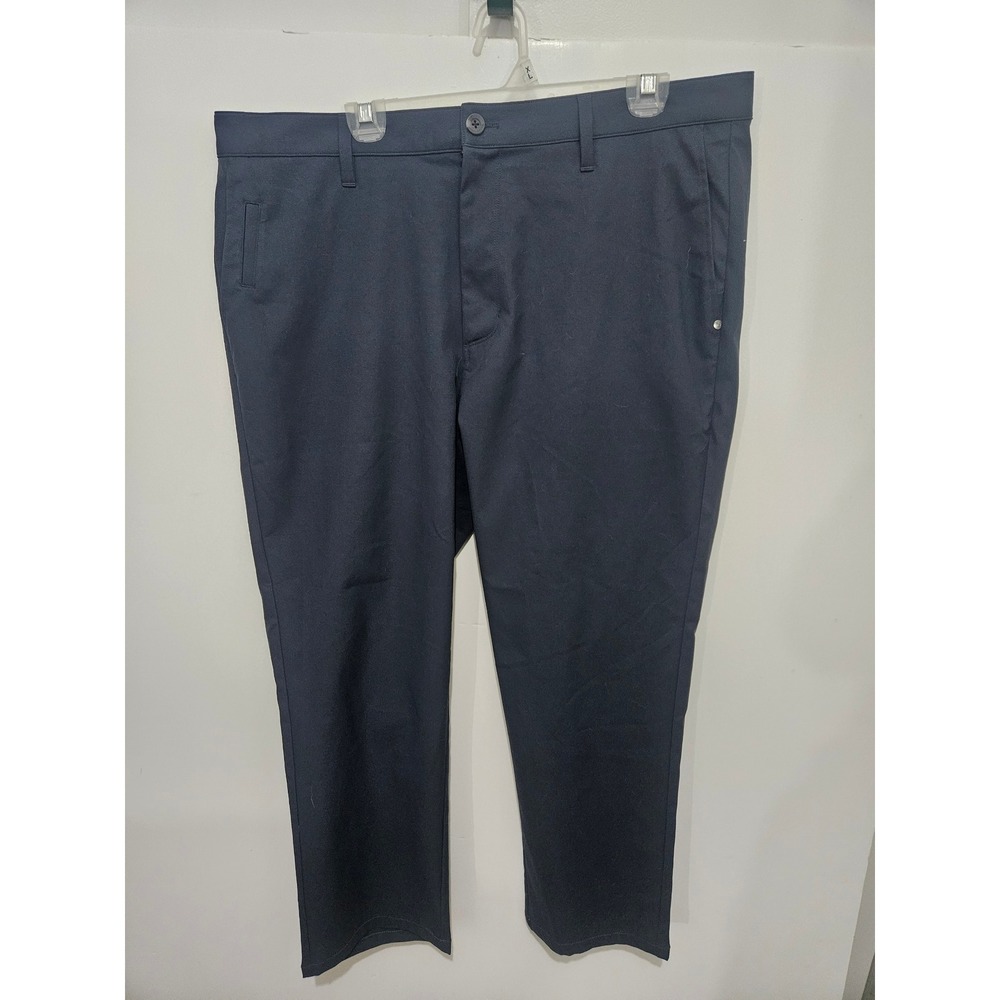 Vuori Meta Pant Mens 38 Dark Navy Blue Technical Chino Trousers V430
